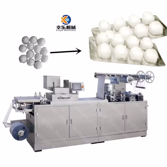 Pharmaceutical Machinery Blister Packing Machine White Medical Absorbent Alcohol Cotton Ball Packing Machine