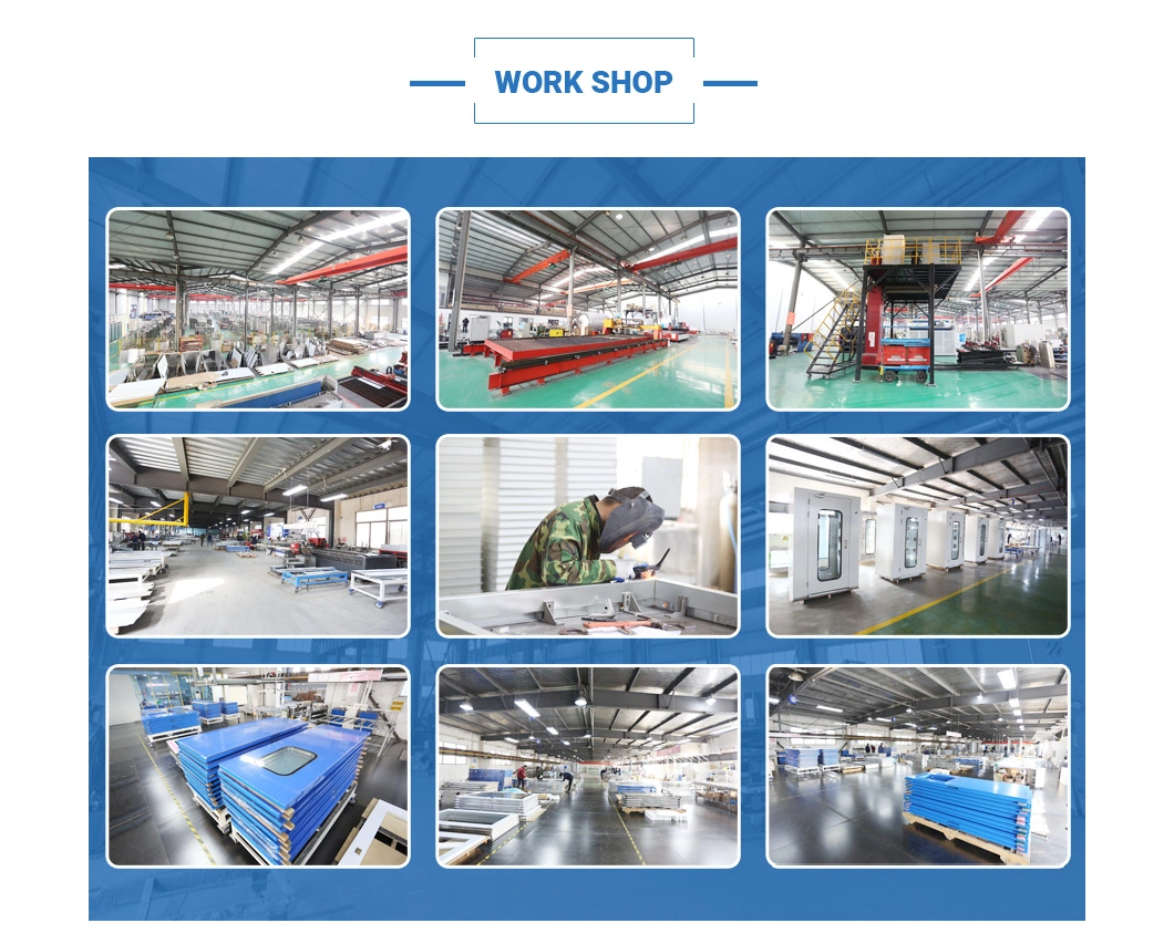 Marya CE Certificate Self-Purification Sandwich Panel Wall HVAC System Cleanroom System Manufacturers