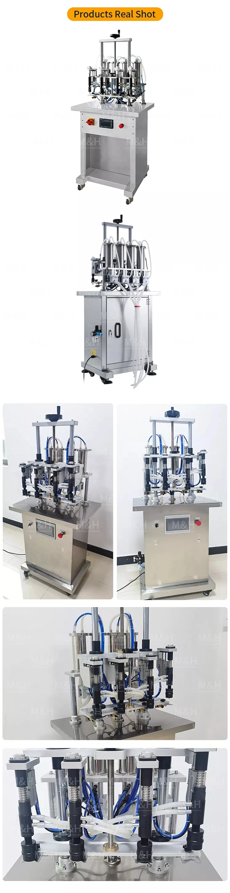 Automatic Milk Perfume Water Plastic Bottles Filling Capping Machine Juice Production Line